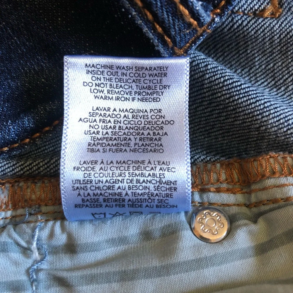 Cabi Cinch Skinny Jeans Ladies Size 4 Dark Blue Denim EUC - Picture 10 of 10